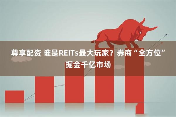 尊享配资 谁是REITs最大玩家？券商“全方位”掘金千亿市场